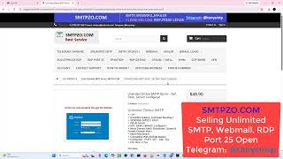 Unlimited Smtp Server - Inbox All Domains | Dedicated IP Bulk Email Sending [ SMTPZO.COM ]