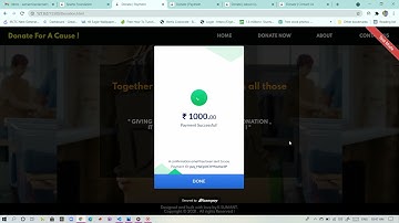 #TheSparksfoundation #gripjune21 Payment Gateway Integration || Using HTML,CSS & JS