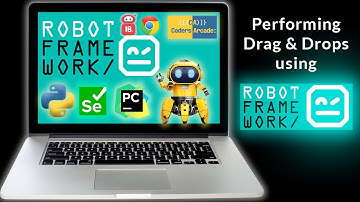 Performing Drag & Drops using RobotFramework || Selenium Library.