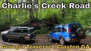 End to end: Driving Charlie's Creek Road | Georgia Traverse | Clayton GA