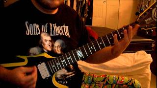 Poor Man&#39;s Crusade Demons And Wizards Rhythm Guitar Cover