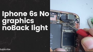 Iphone 6s no graphics No back light problem solv. #iphone #tecnologia #Ussamagsm