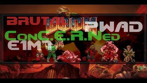 Doom WAD Playthrough - ConC.E.R.Ned, E1M7 - Reactor