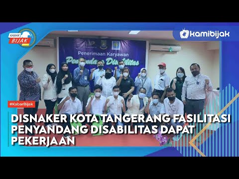 Disnaker Kota Tangerang Fasilitasi Penyandang Disabilitas dapat Pekerjaan