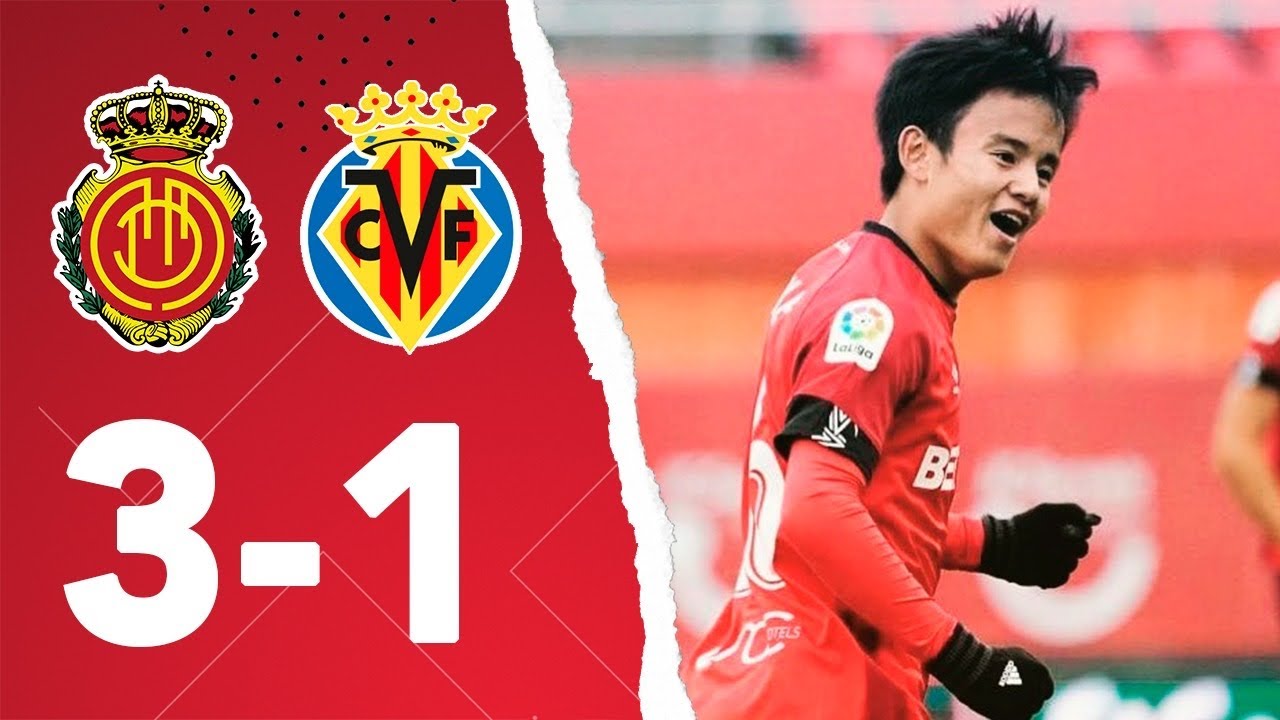 Rcd Mallorca Villarreal Cf タケが輝きを放ち始めた時 Youtube