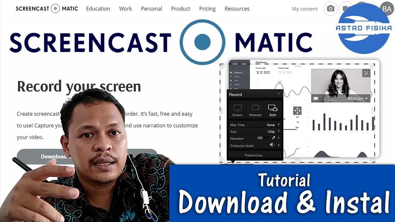 Aplikasi Rekam Layar Screencast O Matic 1 2 Download Instal