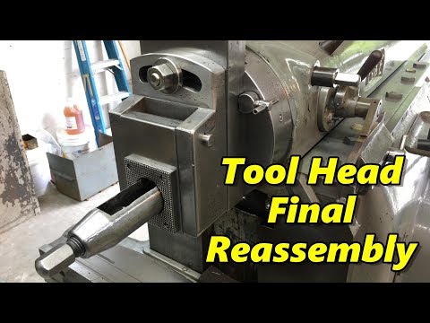 SNS 213: Shaper Tool Head Final Reassembly, Machine Tool Books