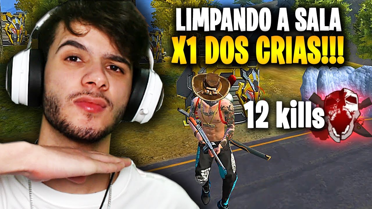 Finais do X1 dos Crias acontece nesta quinta-feira (27) - Tropa Free Fire