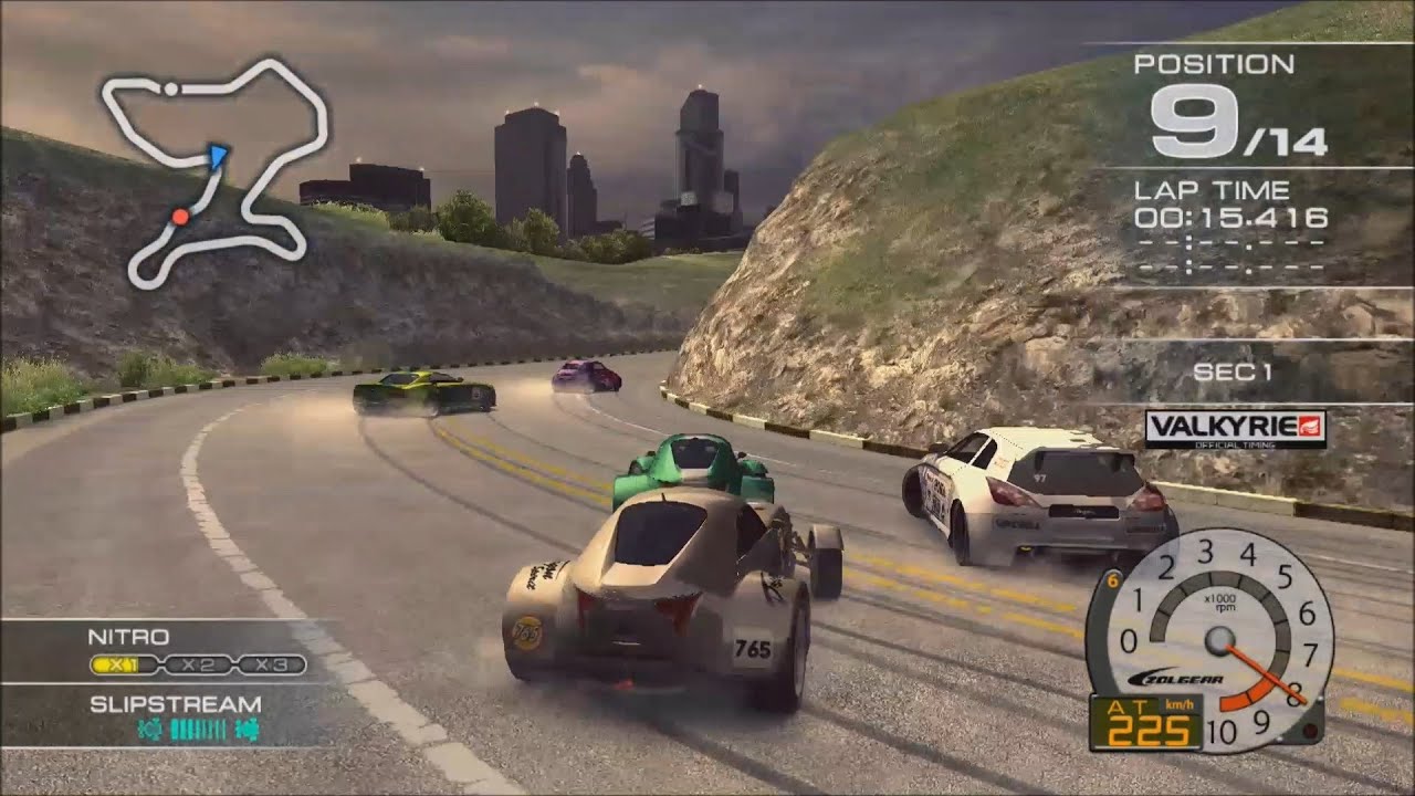 Ridge Racer 7 UFRA SINGLE EVENT FULL GRID 02 with Starnose [Control ...