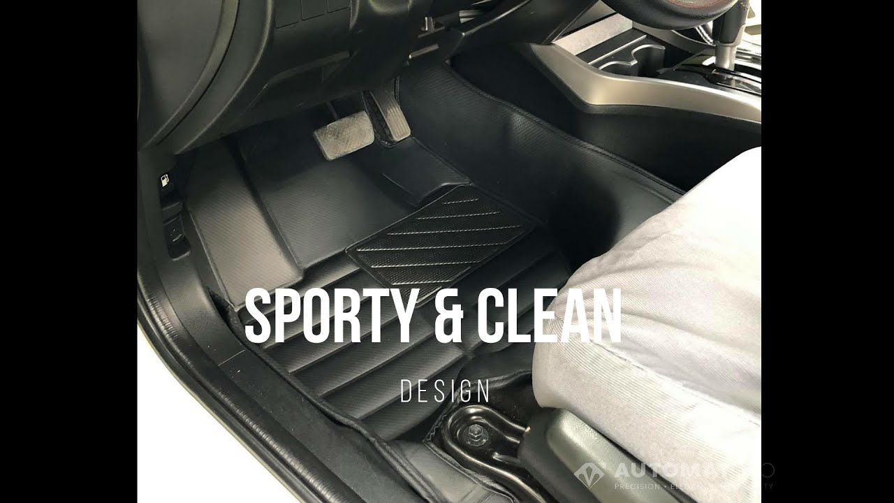 AutoMat Pro: Carbon Fiber Deep Dish Car Matting