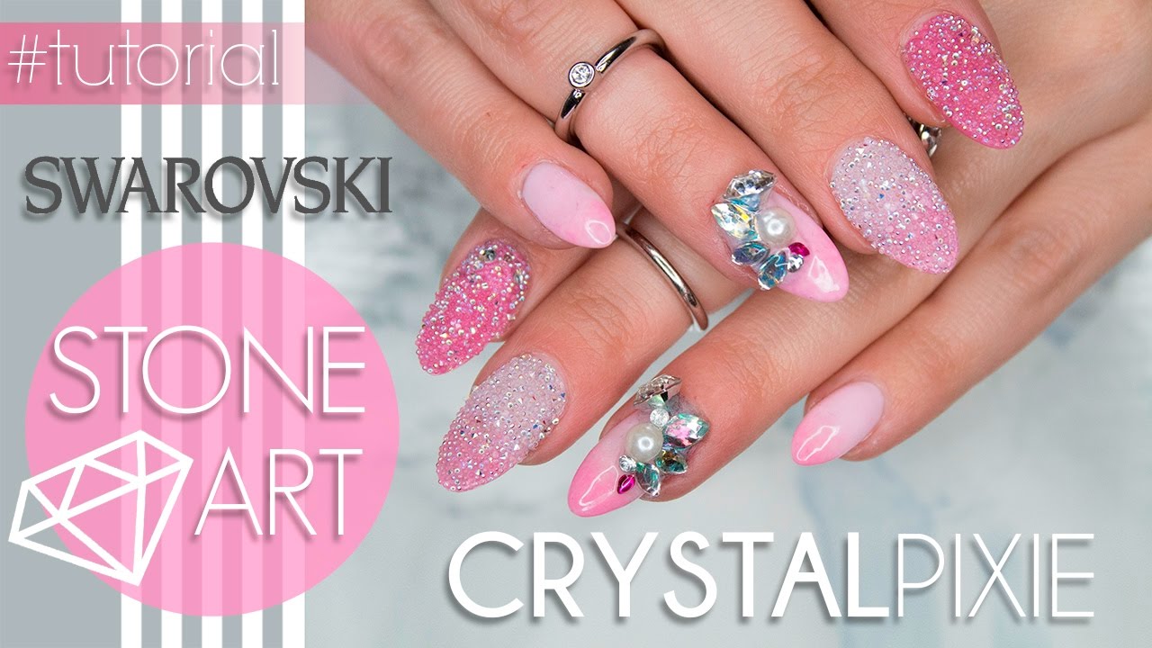 Swarovski Crystal Pixie Nail Art Box - wide 5