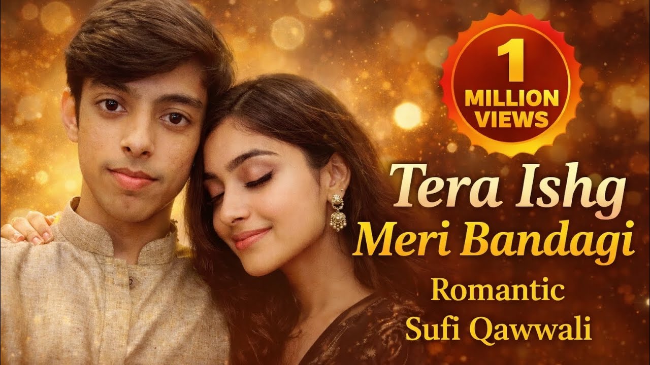 Tera Ishq Meri Bandagi ❤️ Heart Touching Romantic Sufi Qawwali | Soulful Love Song 2026