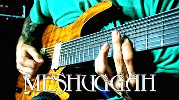 MESHUGGAH - RATIONAL GAZE GUITAR COVER - STAY METAL RAY