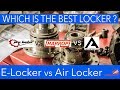 Harrop Eaton E Locker vs ARB Air Locker vs TJM Pro Locker Diff Locker REVIEW | ALLOFFROAD#142