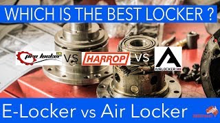 Harrop Eaton E Locker vs ARB Air Locker vs TJM Pro Locker Diff Locker REVIEW | ALLOFFROAD#142