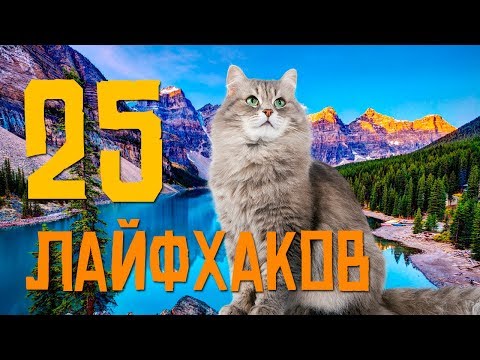 25 ГЕНИАЛЬНЫХ ЛАЙФХАКОВ