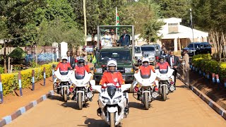 WATCH HOW PRESIDENT RUTO ARRIVED FOR 2023 KDF PASS-OUT PARADE IN ELDORET!