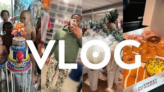 VLOG| DAY IN A LIFE OF A CONTENT CREATOR + RYDER BDAY PARTY + TARGET RUN | LIFEWITHDAMEDASH
