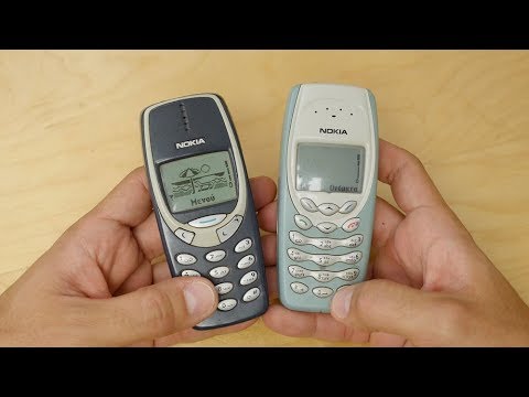 Nokia 3310 & Nokia 3410 retro hands-on Techblog.gr