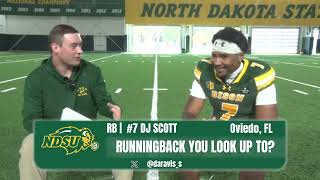 NDSU Football Media Day | DJ Scott Interview | Bison Overtime