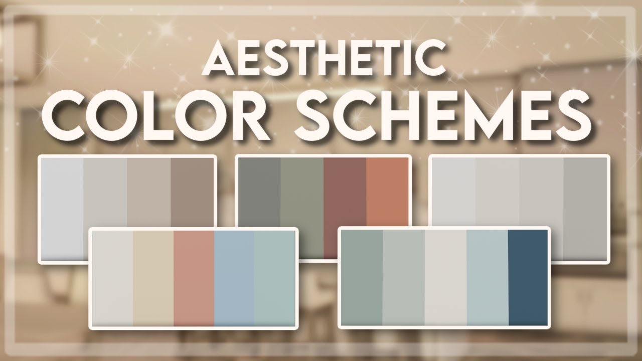 20 Aesthetic Color Schemes for Bloxburg!