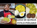 Guiso de Quinua con Queso Sin Secretos Como Cocinar y Lavar la Saponina Fácil Cocina Comida Peruana