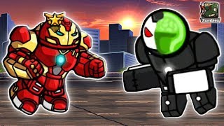 HERO WARS: Super Stickman Defense Update | Buster MK2 VS Buster Zombie | GamePlay 2018 FHD (Part 3) screenshot 5