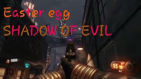 Cod bo3 SHADOW OF EVIL EASTER EGG!!!