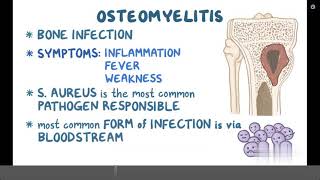 Osteomyelitis - Causes, Symptoms, Diagnosis & Treatment (Pathology) screenshot 4