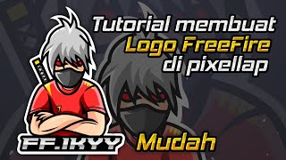 Tutorial membuat logo freefire di pixellap