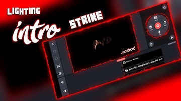 Make intro using lighting strike