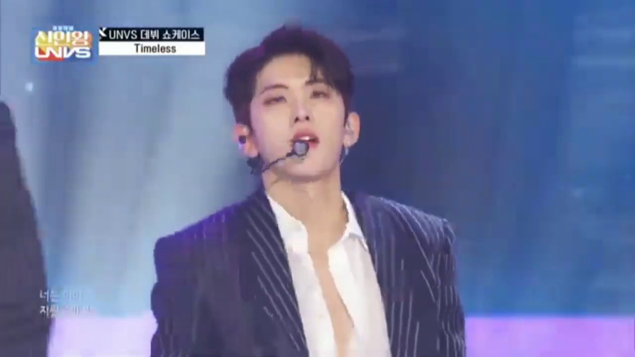 200224 | UNVS [유엔브이에스] TIMELESS ⌜Debut Showcase⌟ - YouTube