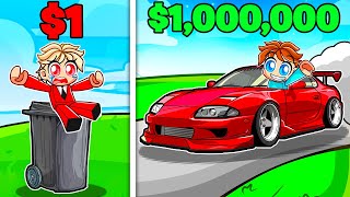 $1 vs $1,000,000 DRIFT CAR in Roblox!