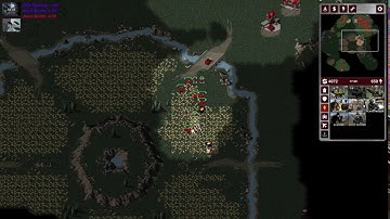 C&C Red Alert Skirmish vs AI 5# [OpenRA Gameplay]