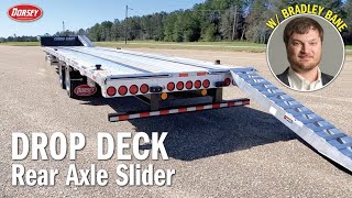 The Drop Deck Rear Axle Slider
