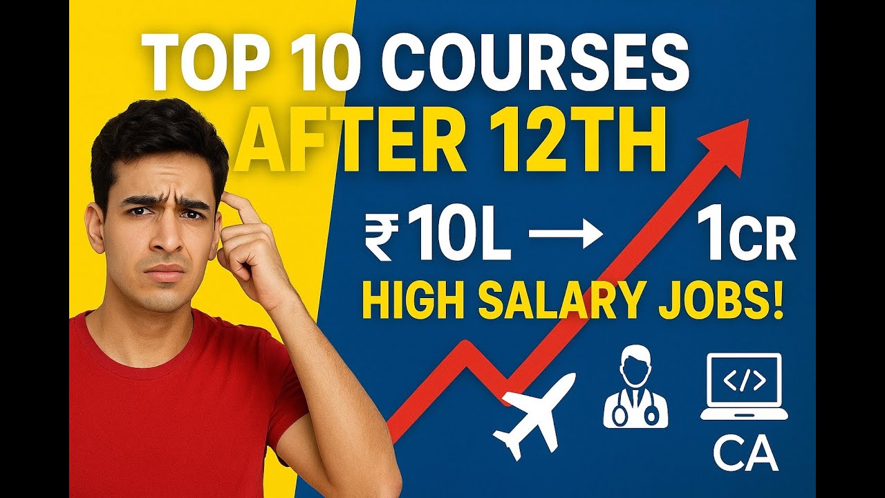 Top 10 High Salary Courses After 12th (Science/Commerce/Arts) | Best ...