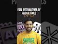 “Best Free Alternatives of Paid AI Tools 🚀. #shorts