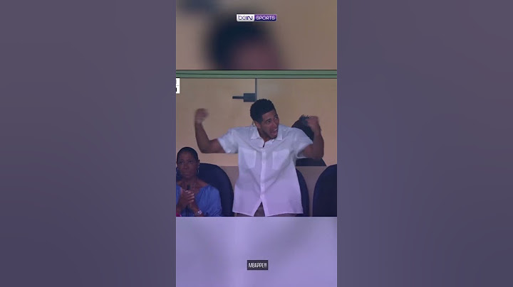 Jude Bellingham reacts to Mbappe debut goal