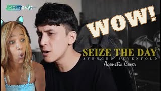 Dimas Senopati Avenged Sevenfold Seize the Day Acoustic Cover - Reaction