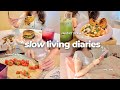 a quiet day cooking at home 🍞 turkish eggs, comfort meals & slow hobbies