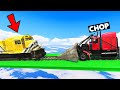 GTA 5 FACE TO FACE  CHOPS TRAIN CRUSH FROSTY SUPER TRUCK