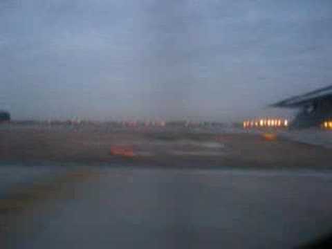 Lifting off from Outagamie County Regional Airport in Appleton, Wisconsin and heading back to Baltimore-Washington International Airport.