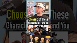 Choose 5 Of These Characters To Defend You The Rest Will Attack You (BLINDLY)! #shorts #halloween