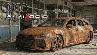 Full Restoration Of Audi RS6 Avant: Forest Rescue to $200,000 Showcar – 4.2L Twin-Turbo V8 Rebuild