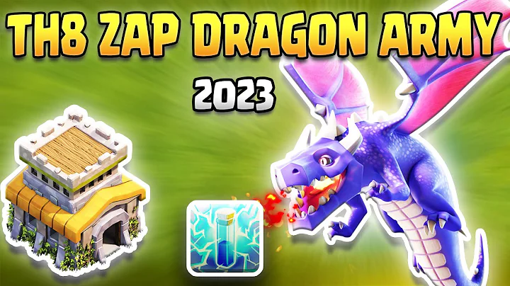 TH8 Zap Dragon Attack Strategy 2023 | Town Hall 8 Best & Easy Zap Dragon Guide | Clash of Clans