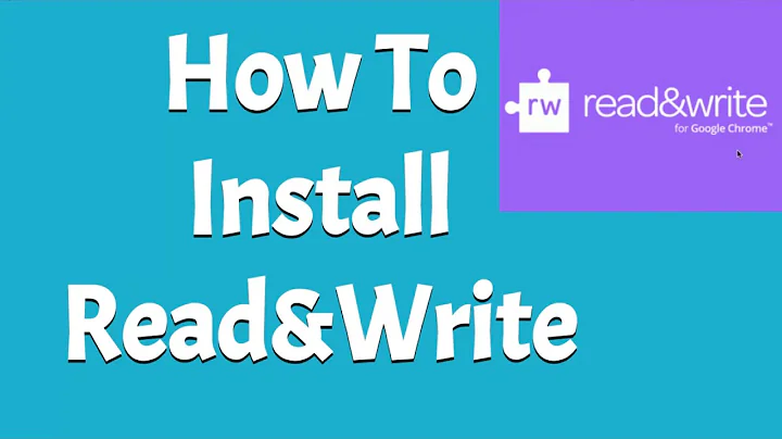 How To Install Read&Write