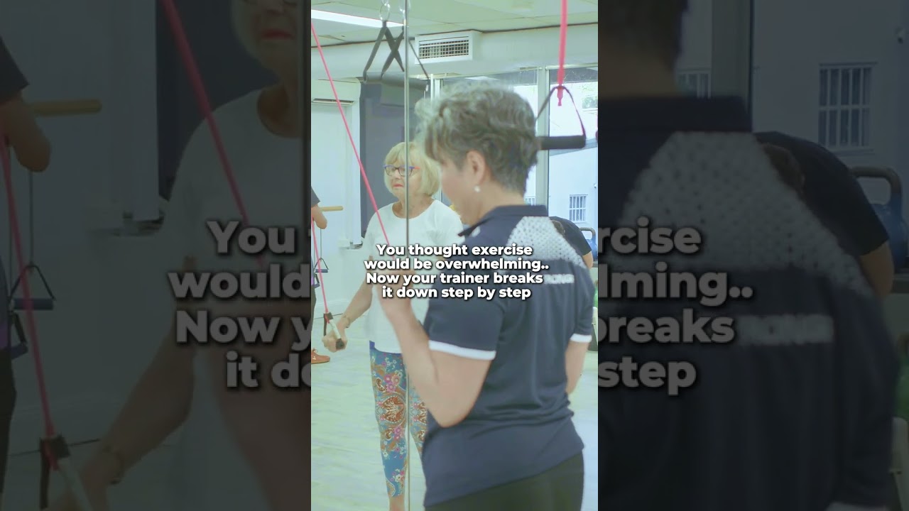 YOU THOUGHT EXERCISE WOULD BE OVERWHELMING..  NOW YOUR TRAINER BREAKS IT DOWN STEP BY STEP