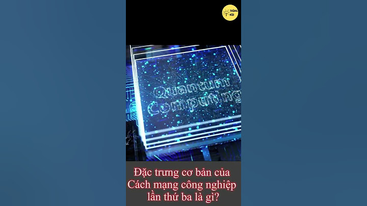 Cách mạng công nghiệp lần 3 là gì