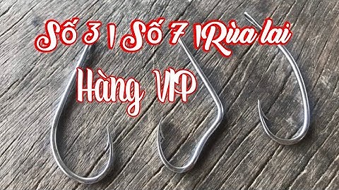 Bán lưỡi câu nhấp cá lóc | mẫu mới | 0913260614 anh bảy thép