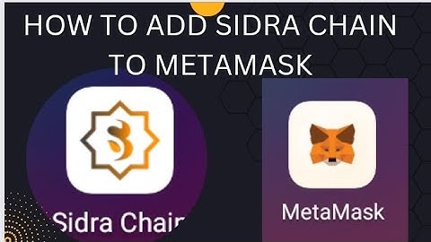 how to add sidra chain to metamask #sidra #sidrachain #metamask #wallet #network